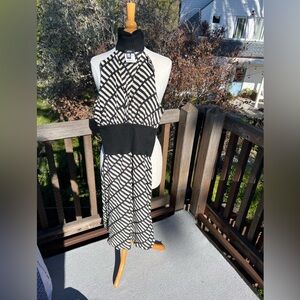 Vintage Versace Silk Sexy Choker Dress